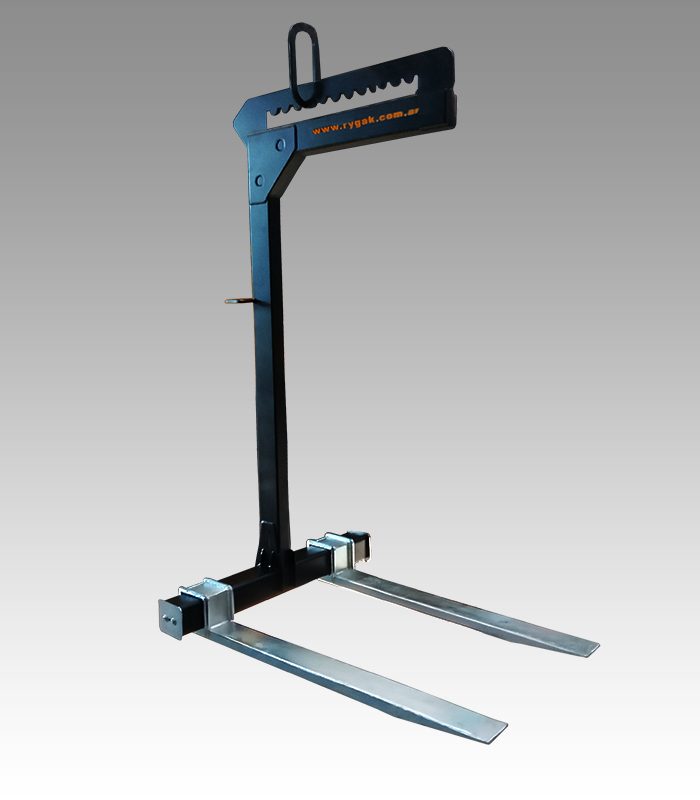 Percha porta pallet fija